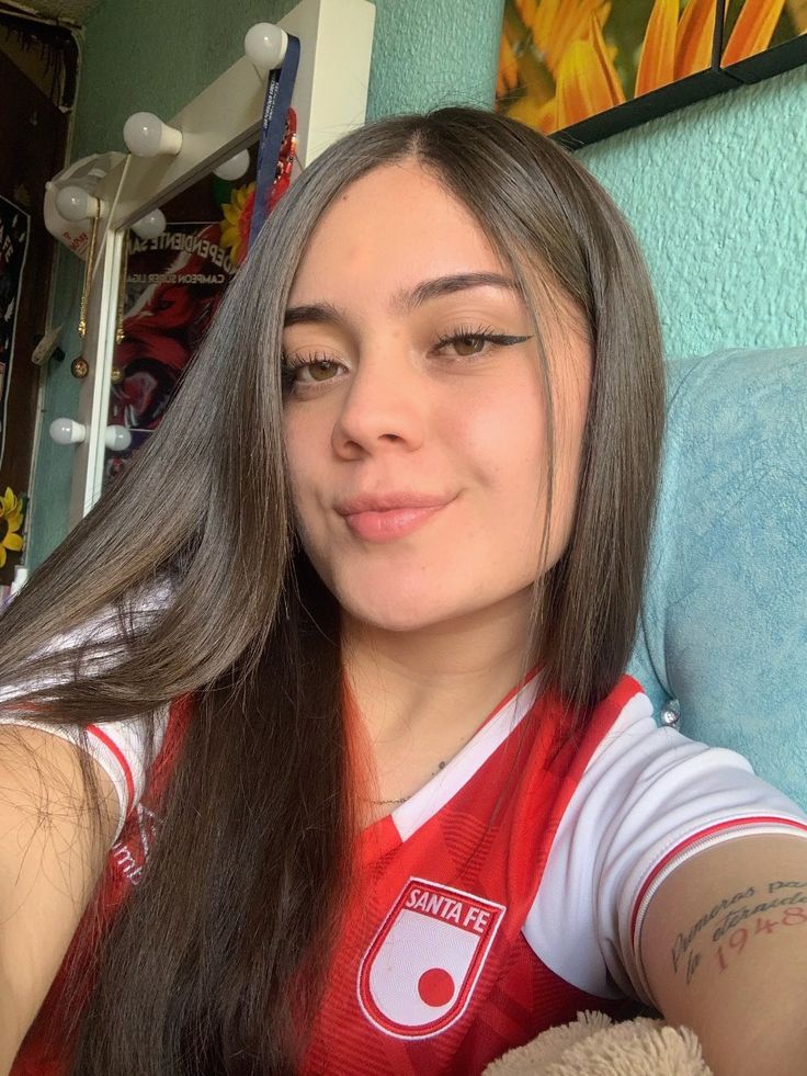 pretty Colombian woman